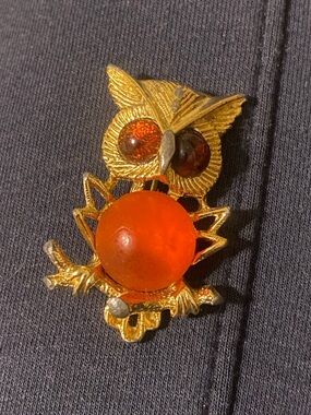 Sarah Coventry Owl Brooch 🦉